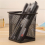 Pencil Holder Office Desk Metal Mesh Square Pen Pot Cup Case Organiser Durable Pencil Case 3