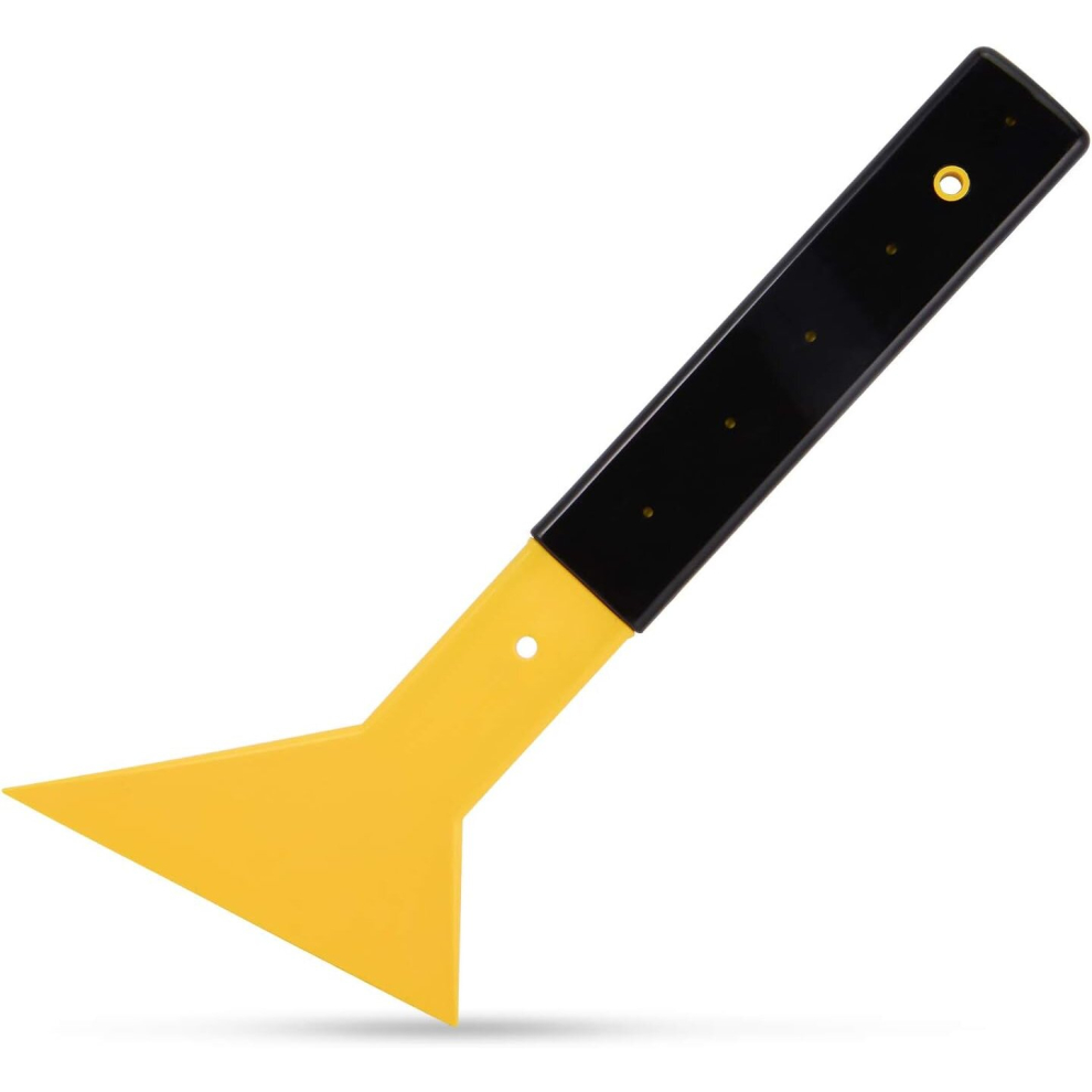 Window Tint Squeegee Long Handle Scraper Tool Triangle Slim Foot Tinting Squeegee Windshield Snow Frost Ice Removal Tool 7770197828710