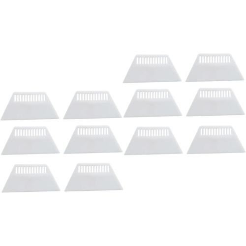 12 Pcs Wallcovering Smoothing Tool Squeegee Applicator Tool Borders Smoothing Tool Tools Film Applying Tool White Scraper Paint