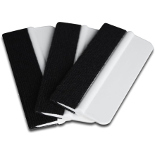 Vinyl Scraper 4 inch Felt Squeegee for Vinyl,Window Tinting, Sign Marking, Film Installing,Decal Applicator Tool - Pack of 80