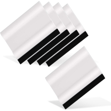 3" Block Squeegee Mini Car Rubber Squeegee for Kitchen Glass,Car Window Windshield,Film,Stickers,Decals and Vinyl Applicator Tool, Pack of 5