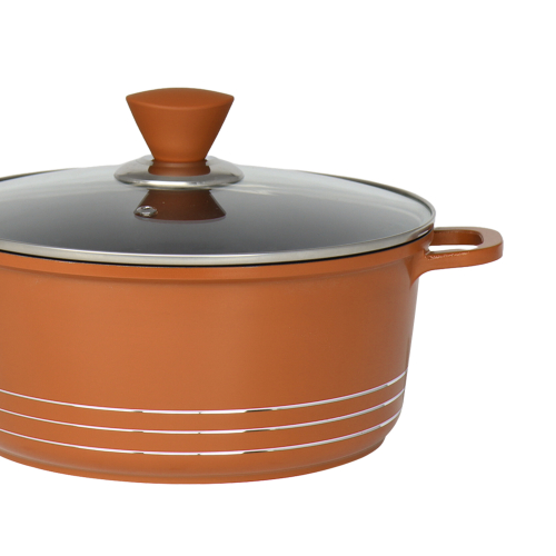 SQ Professional (Copper) Laria 4 Pieces Aluminium Non Stick Cookware Set 1