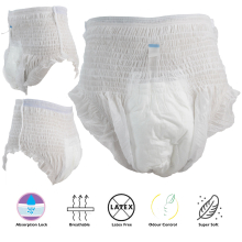 Adult Nappies Incontinence Pull up Pants/Diapers 10pc Medium