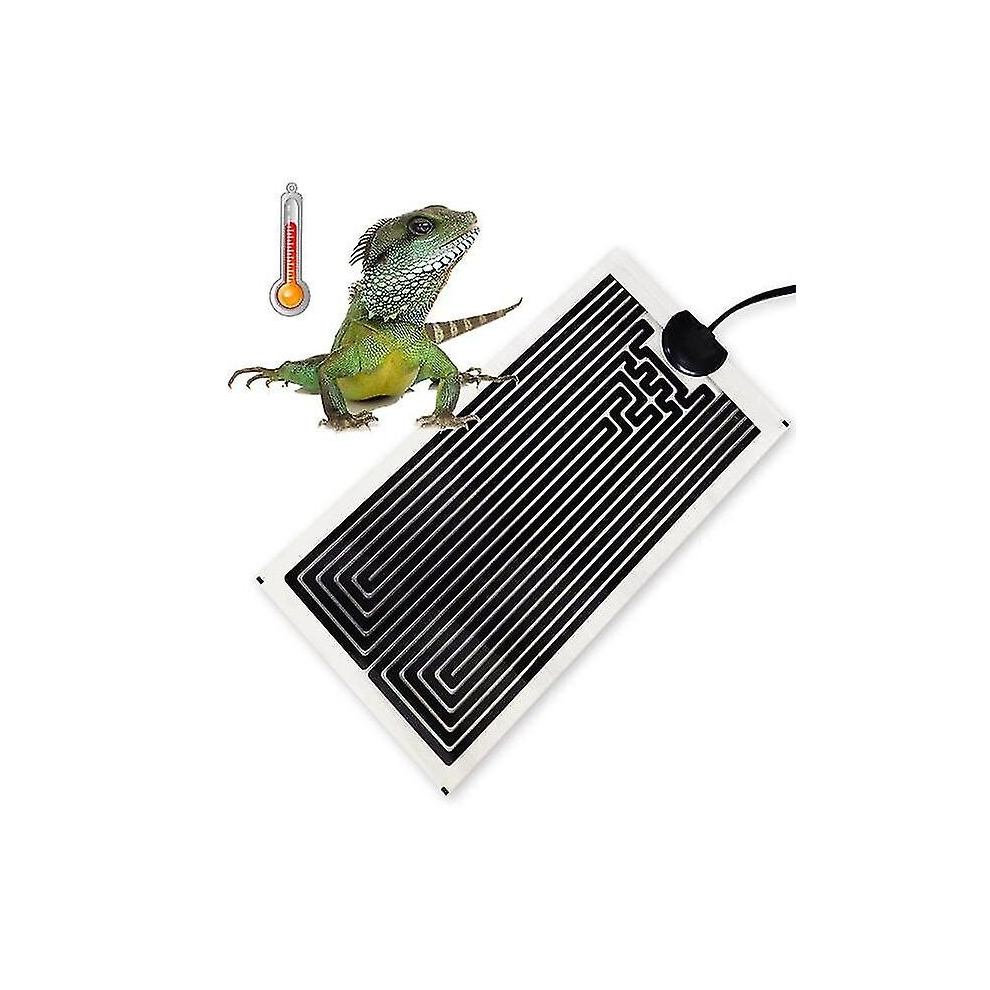 (42*28cm) Reptile Vivarium Heat Mat With Thermostat Controller Pet Heating Warm Heater Pad