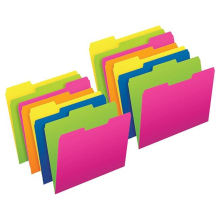 Twisted Glow File Folders - Pack of 2