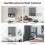 Casart Wall Mounted Cabinet Bathroom Vanity Storage Cupboard w/Adjustable Shelf 2