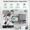 Casart Wall Mounted Cabinet Bathroom Vanity Storage Cupboard w/Adjustable Shelf 7
