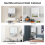 Casart Wall Mounted Cabinet Bathroom Vanity Storage Cupboard w/Adjustable Shelf 2