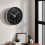Living And Home 12-Inch Minimalist Wall Clock with Arabic Numerals 2
