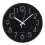 Living And Home 12-Inch Minimalist Wall Clock with Arabic Numerals 4
