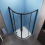 AICA (1200x900mm) Bathroom Matt Black Quadrant Shower 3