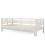 Daybed Cabin Bed Wooden 3FT Single Sofa Guest Bed Sofa Bed, White 5