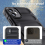 (iPhone11, Blue) For iphone 15 14 Plus Pro Max  Pro Case, Flexible Soft TPU Rubber Grip Shock-Absorbent Protective Case Cover 5