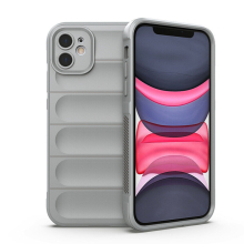 (iPhone11, Light Gray) For iphone 15 14 Plus Pro Max Pro Case, Flexible Soft TPU Rubber Grip Shock-Absorbent Protective Case Cover