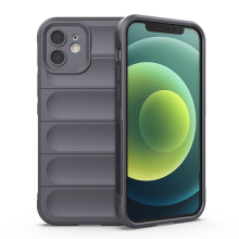 (iPhone12 Pro Max, Gray) For iphone 15 14 Plus Pro Max  Pro Case, Flexible Soft TPU Rubber Grip Shock-Absorbent Protective Case Cover