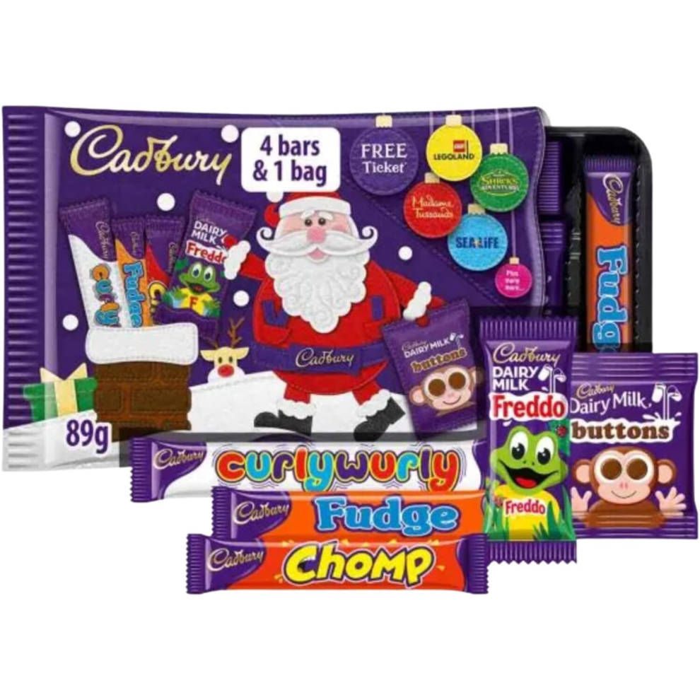 Selection Box Christmas Chocolate - 4 Cadbury Chocolate Selection