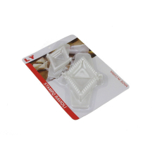 NEW TRIANGLE HINGED MOULD PRESS FOR SAMOSA PIE MAKER SET OF TWO