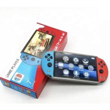 X12plus Retro Handheld Game Console - 7-Inch Screen, 16GB, 10,000+ Classic Games, TV Out, Supports GBA/NES/SFC/MD/GB