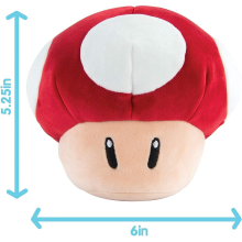 Tomy Super Mario Junior Mocchi Plush Super Mushroom