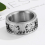 Stainless Steel Rotating Gear Ring – Decompression Wind Design, Mechanical Gear Pattern, Durable Comfort Band (Size 11) 5