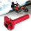 Universal Gas Grip, 7/8" 22mm Gas Grip for Scooter Dirt Bike (Red) 5