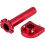Universal Gas Grip, 7/8" 22mm Gas Grip for Scooter Dirt Bike (Red) 2