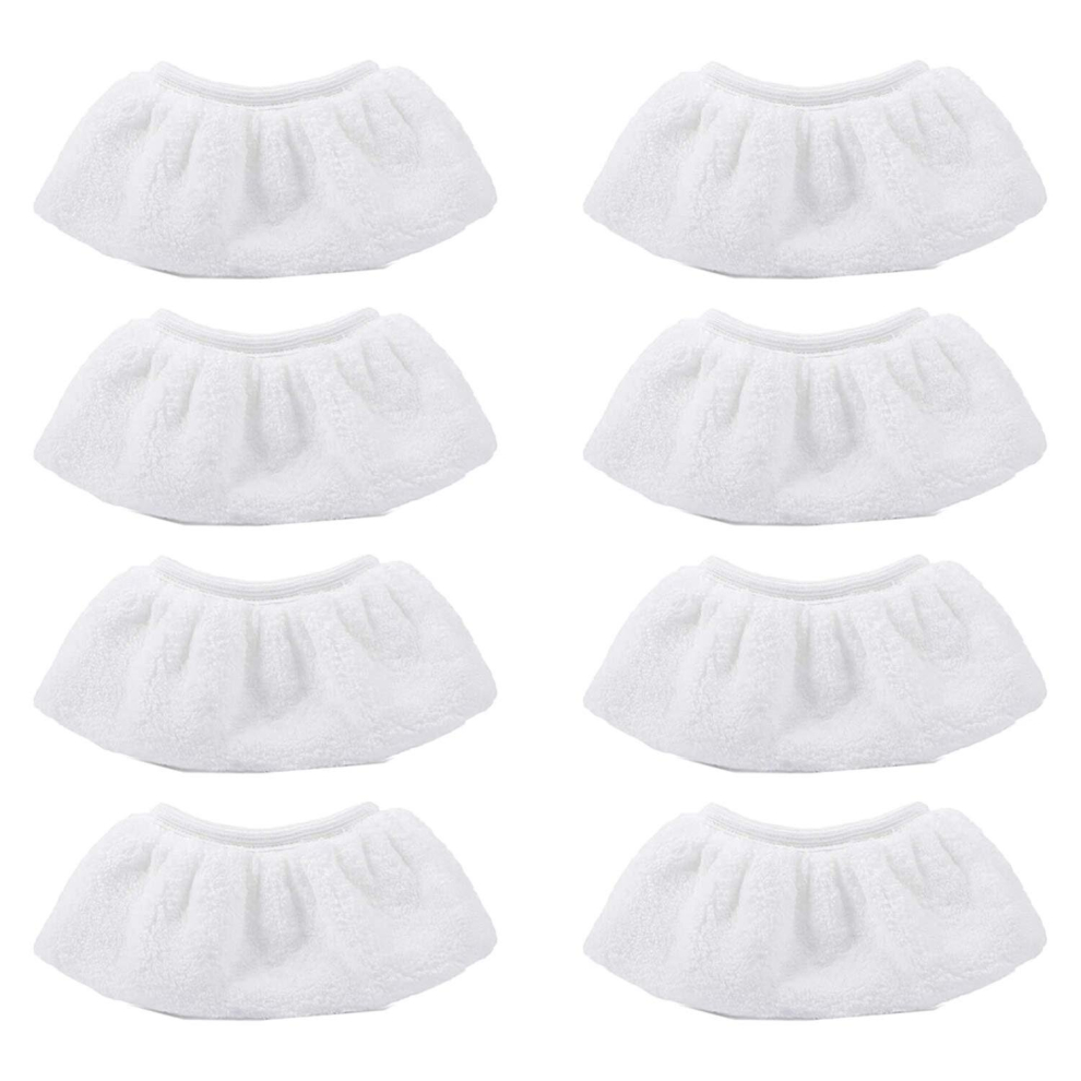 8 Pack Microfibre Cloth Cover Set For Karcher Steam Cleaner Easyfix Sc2 Sc3 Sc4 Sc5 Hand Nozzle Accessories