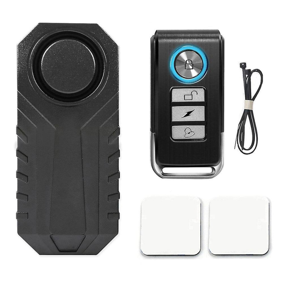 Wireless Anti-Theft Vibration Motorcycle Bicycle Waterproof Security Bike Alarm With Remote 8131025427847