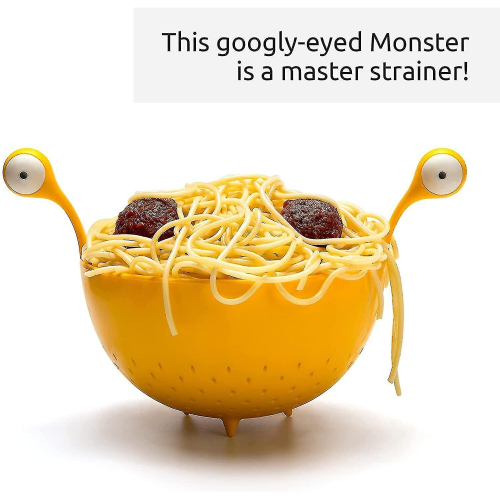Kitchen Strainer For Draining Pasta (Yellow) 1