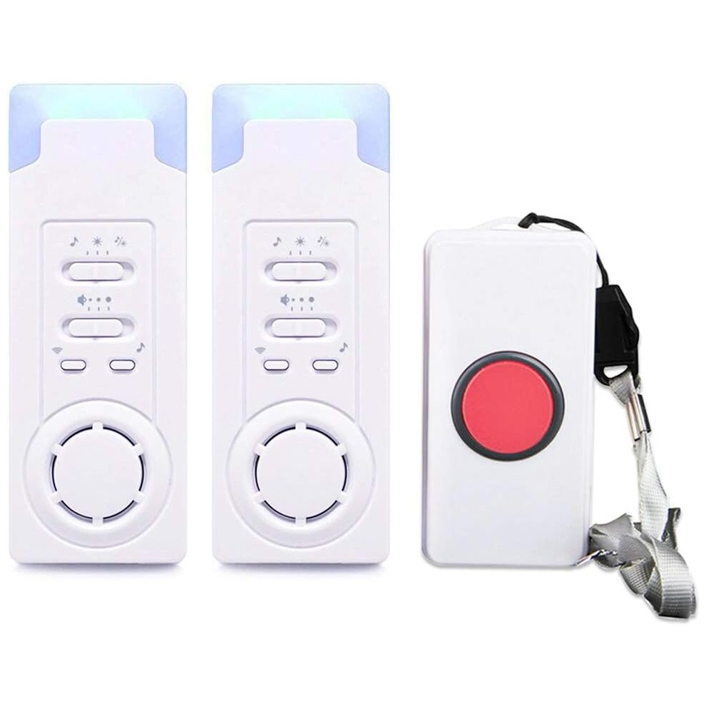 Home Alert, Wireless Alarm, Personal Alarm System for Elderly Patients and Pager Alarm with Emergency Call Button (1 in 2)
