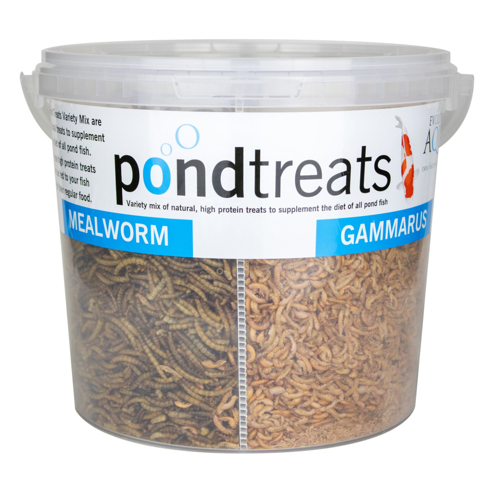 Evolution Aqua Pond Treats 1kg Mixed Natural Dried Pond Food Treats