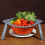 Ollapsible Colander, Storage Basket Drainer for Fruits and Vegetables, Foldable Space Saving Mesh with Durable Brackets, Dish for Kitchen, Outdoo 5