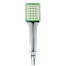 (Extra Eco Square Single Function Green) Eco Water/ Energy saving shower head motorhome, camper van, caravan, house hotel