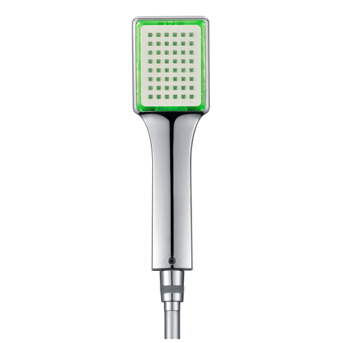 (Extra Eco Square Single Function Green) Eco Water/ Energy saving shower head motorhome, camper van, caravan, house hotel