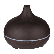 500ml Essential Oil Diffuser, Dark Wood Grain