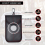 Faraday Signal Blocking Bag, 2 Pack RFID Signal Blocking Bag for Car Key, Carbon Fiber Anti RFID Protective Case 4