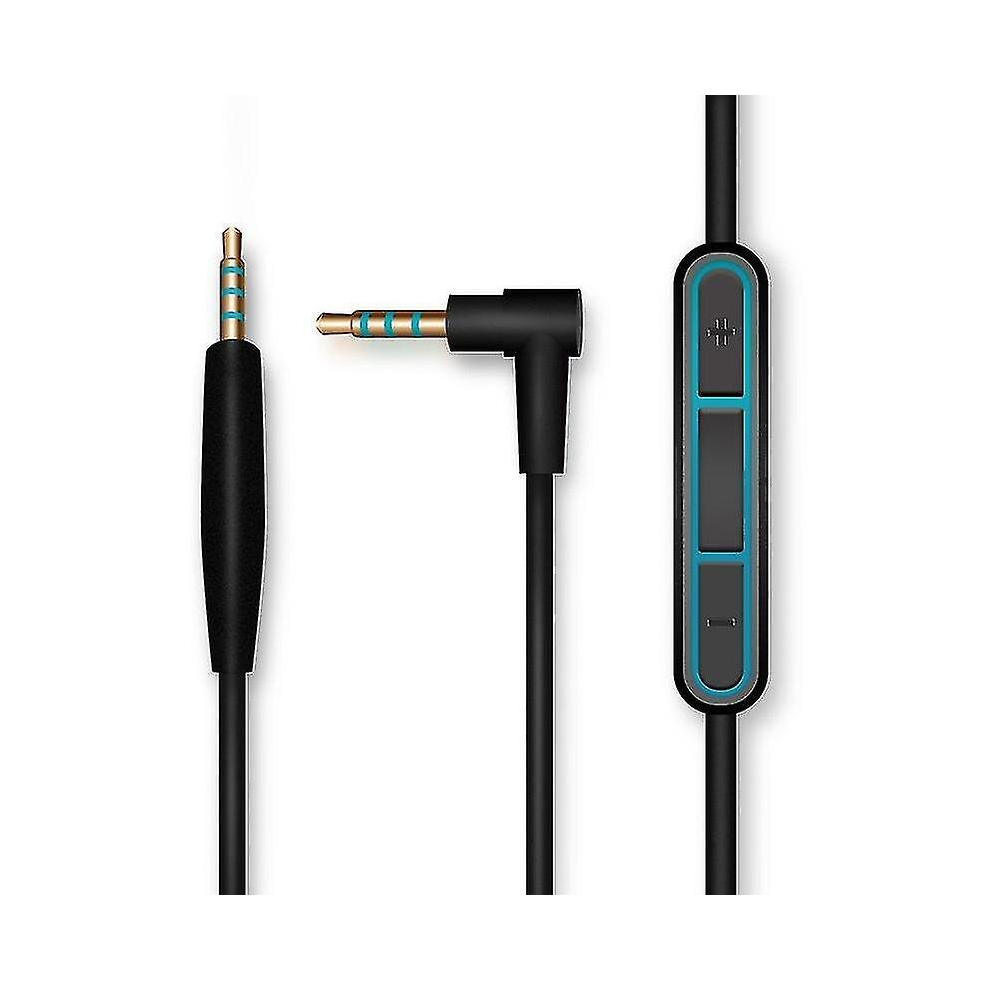 Replacement Audio Cable For Bose Quietcomfort Qc25 Qc35 Oe2 Oe2i Ae2 1.2 Meters
