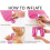 Balloon Party Decorations Supplies, 51pcs Pack with Happy Birthday Banner, Baby Shower, Graduation Foil Heart Shaped Balloon, Confetti Balloons 4