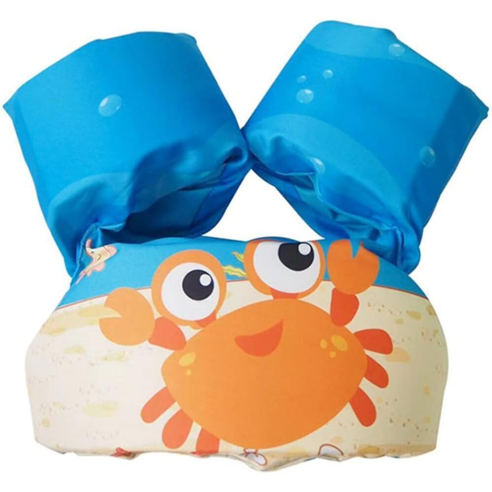 Kids Pool Vest Toddler Swimming Floating Vest Deluxe Children's Armband Swim Training Vests for Boys Girls Age 2-2 6 Years