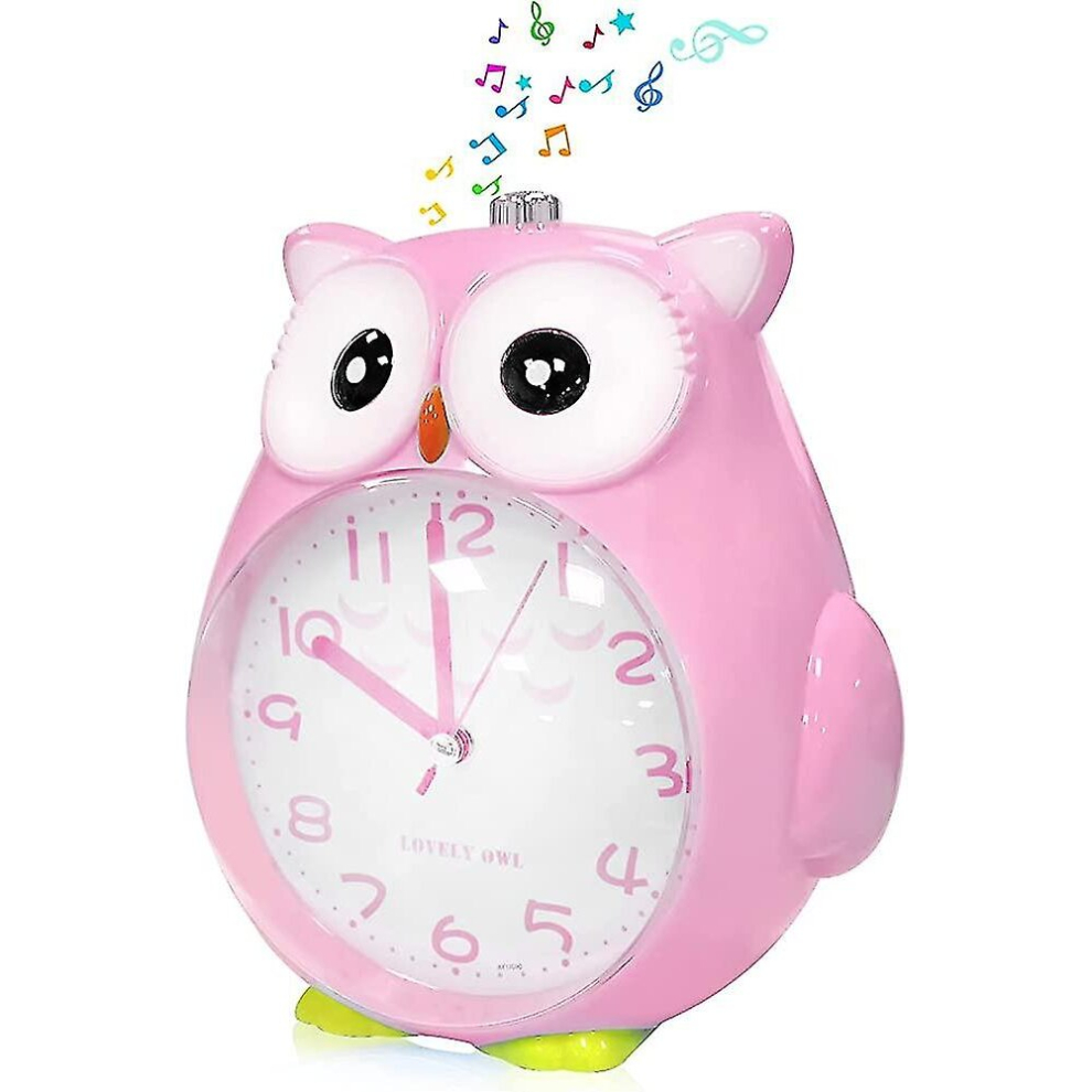Alarm Clock Children, Children's Heilwiy Owl Alarm Clock, Alarm Clock Children Desk Clocks