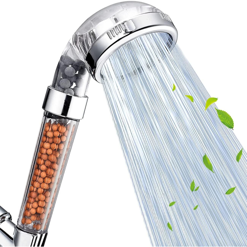 Shower Head, Filter Filtration High Pressure Water Saving 3 Mode Function Spray Handheld Showerheads 8131025425621