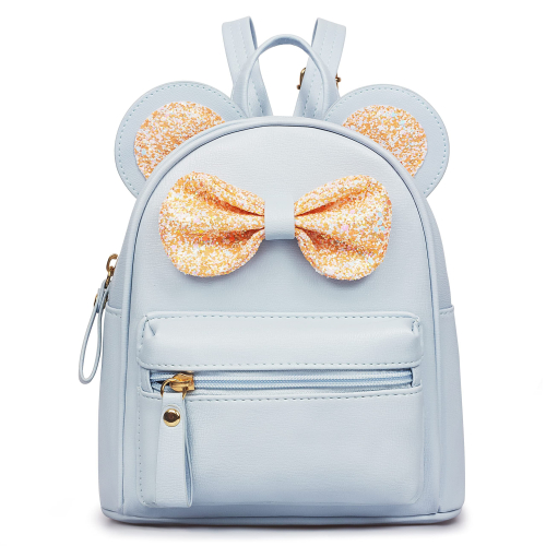 Backpack for Girls Cute Mouse Ear Bowknot Mini Backpack for Girl Travel Bag School Bag 1