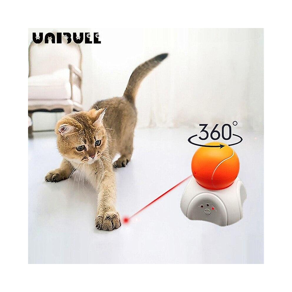 360 Degree Teasing Pet KittenSmart Electric Cat Toys Automatic Rotating Laser Cat Toy