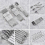 Wheel Dough Cutter, Cake Divider Dough Wheels Stainless Steel Multifunctional Dough Divider 5 Cutting Wheels, Cake Divider Adjustable Pizza Cutte 5
