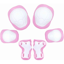 Set of 6 protective knee pads for children