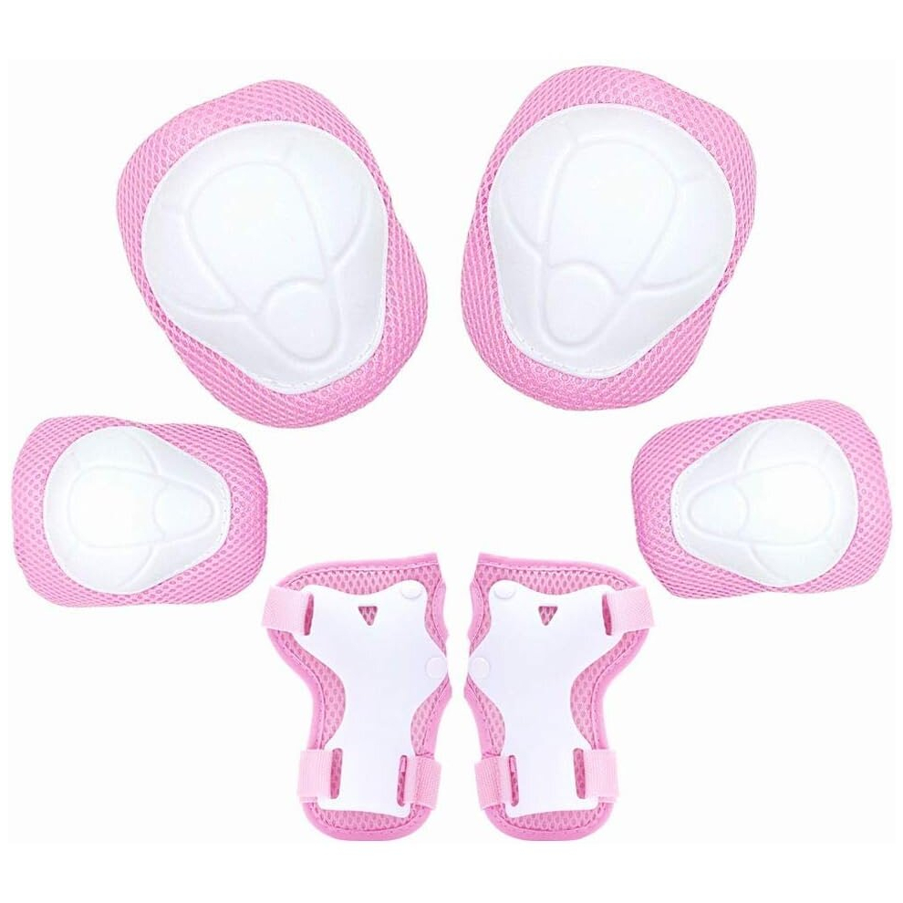 Set of 6 protective knee pads for children