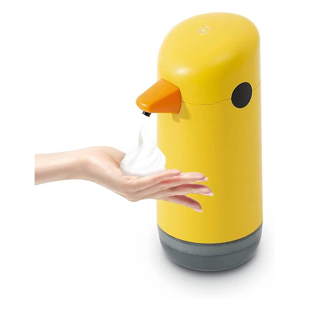 Duck Automatic Foaming Soap Dispenser, Touchless Foaming Infrared Motion Sensor Hand Free Soap Dispenser Yellow