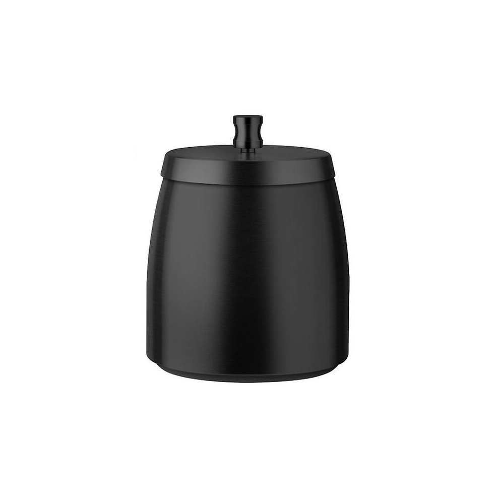 Stainless Steel Indoor/outdoor Ashtray With Lid-black