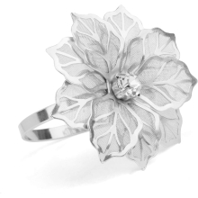 12 Pack Silver Napkin Rings for Parties, Festivals