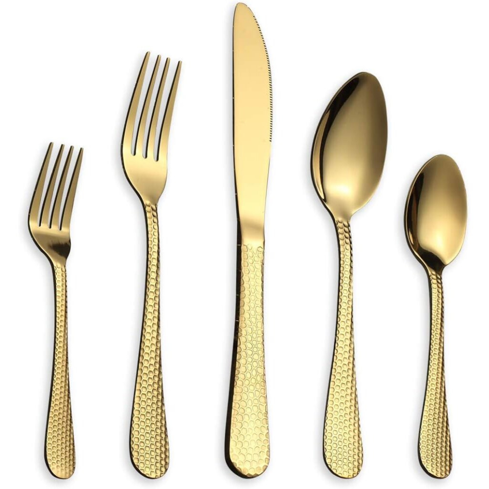 30-Piece Stainless Steel Flatware Set, Serves 6